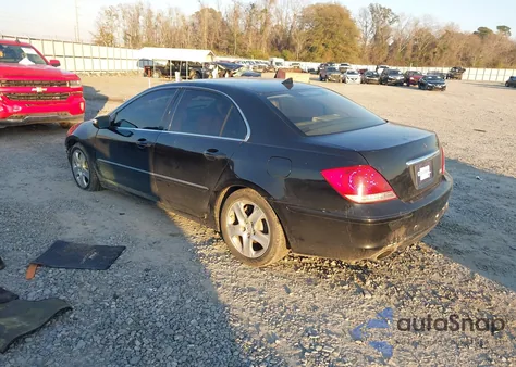 2005 Acura Rl 3.5 z USA, uszkodzony, nr VIN JH4KB165X5C001138
